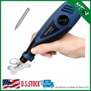 25W Engraving Pen, 6 Speed Power Engraving Tool, Handheld Engraver Pen with Tung - Picture 1 of 8