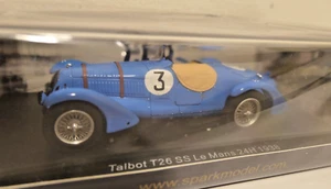 Spark 1:43 - Talbot T26 SS "Le Mans 1938 #3 - P. Etancelin / L. Chinetti" - Foto 1 di 1