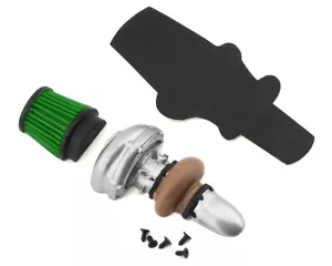 RC 1/10 Scale HALF TURBO CHARGER w/ FILTER V1 (1PC) -GREEN- - Picture 1 of 8