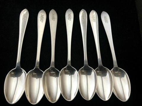 Tiffany & Co Sterling Silver Queen Ann Demitasse Spoon (ONE) Cover