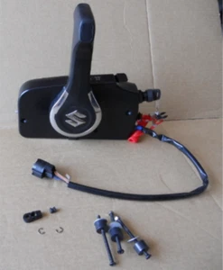 Suzuki 9.9-15-20 &UP Remote Control Box Shifter Side Mount without Trim Switch - Picture 1 of 12