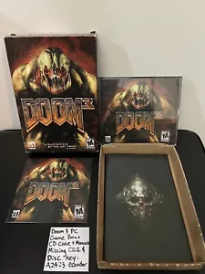 Doom 3 Vintage PC Game Box + Manual + Case (Missing Disc 1 + Game Key) A2423 - Picture 1 of 5