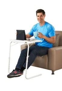 Daily Multi-Falttisch Schreibtisch Klapptisch Tisch Esstisch Senioren Tisch Weiß - Bild 1 von 11