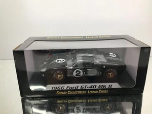 SHELBY COLLECTIBLES 25321S FORD GT-40 MK II 1966 #2 -BLACK 1:18- GOOD IN BOX - Bild 1 von 8