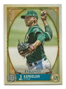 JAMES KAPRIELIAN 2021 Topps Gypsy Queen Oakland Athletics (#6) - Picture 1 of 2