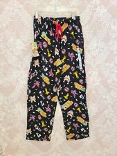 NWT Rare Aaahh!!! Real Monsters Lounge Pants Black Size Large AAAHH Nickelodeon