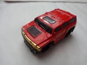1/64 Hot Wheels - Clásico Hummer H3 Tm GM Rojo Coche de Metal 2002 - Imagen 1 de 1