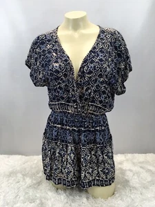 Angie Strampler Damen Größe S mit Taschen Mehrfarbig Blau  - Bild 1 von 8