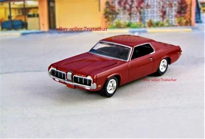 1969 1970 Mercury Cougar Ford Classic Metal Model Red - Picture 1 of 11