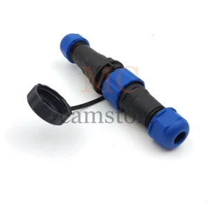 SD16, 3Pin Waterproof Connector Cable Male Female Automotive Power Connector - Picture 1 of 8