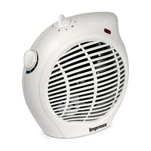 1500-Watt Compact Fan Heater Adjustable Thermostat Control Overheat Protection - Picture 1 of 4