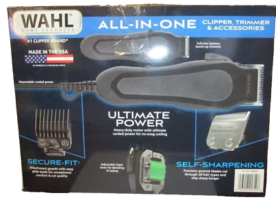 Wahl High Performance Haircut Kit Clipper, Trimmer  #4398697  Open Box - Image 1 of 4