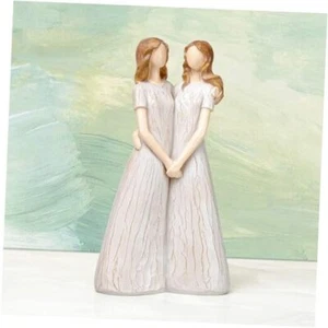Resin Figurines Gifts for Best Friends Bestie Friendship Christmas Sister - Picture 1 of 7