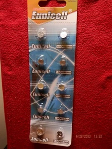 BATTERY, WATCH BATTERIES AG4/LRC626 PACK OF 10 HARD TO FIND SIZE - Picture 1 of 2