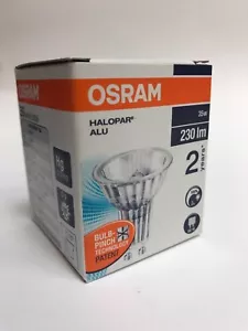 OSRAM HALOGEN HALOPAR 16 ALU 230V 20W/35W/50W GU10 FLOOD 35° HALOGENLAMPE !!! - Bild 1 von 4