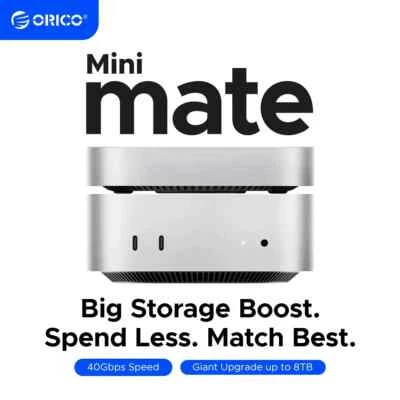 ORICO External SSD Storage Expansion 40Gbps 20Gbps Desktop Dock for MacMini 4 - Image 1 of 4