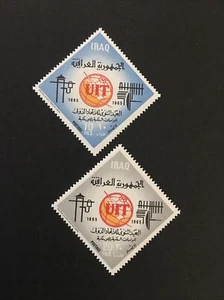 Iraq 1965,MNH,#377-8, worldwide,middle East, Telecommunications Equipment - Picture 1 of 1