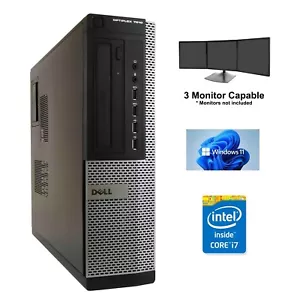 Dell OptiPlex 3010 DeskTop Core i5 16GB Ram 1TB HDD 240 SSD Wi-Fi Windows 11 Pro - Picture 1 of 6