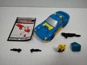 Transformers G1 Vintage Headmaster HM Nightbeat 100% complete w/Instructions - Picture 1 of 5