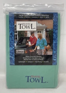 VTG Compact Outdoor Travel Camping Quick-Drying Beach Swim Gym Shower Bath Towel - Picture 1 of 6