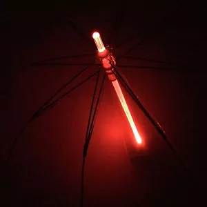 7 LED Farbwechsel Blade Runner Lichtschwert Star Wars Regenschirm mit Taschenlampe - Bild 1 von 22