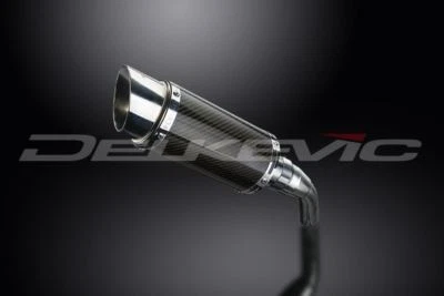 Silenciador Deslizable Redondo Fibra de Carbono Delkevic 8" - Escape Yamaha YZF-R3 2015-2021 Foto 1 de 3