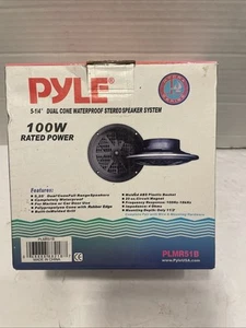 Pyle PLMR51B Waterproof Stereo (only one speaker)Car Boat Camper 5-1/4'' - Picture 1 of 3