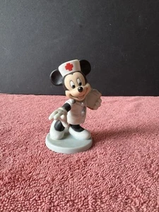 Disney Minnie Mouse as Nurse Minnie Porcelain Ceramic Figurine - Picture 1 of 7