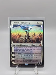 Mtg. Elspeth, Storm Slayer. Foil. Tarkir: Dragonstorm. Pack Fresh - Picture 1 of 6