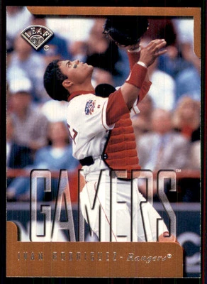 1997 Leaf #384 Ivan Rodriguez Texas Rangers - Image 1 of 2