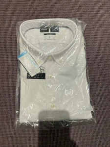 Hugo Boss SLIM-FIT SHIRT IN EASY-IRON COTTON-BLEND POPLIN - Picture 1 of 7