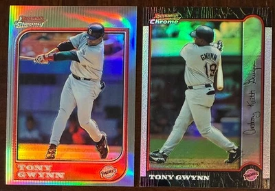 1997/99 Bowman cromo refractor Tony Gwynn🔥🔥🔥 Foto 1 de 4