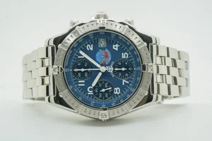 Breitling Blackbird A13353 A140CBIPAS Limited Edition 500pcs Blue Dial 40mm 0... - Picture 1 of 1