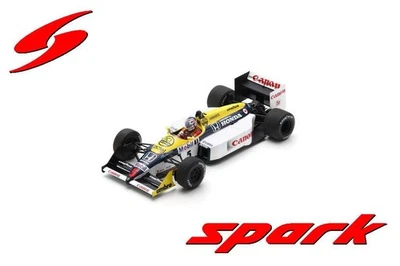 1:18 Spark 18S740 Nigel Mansell Williams Honda FW11 #5 1st British GP 1987 - Image 1 of 3