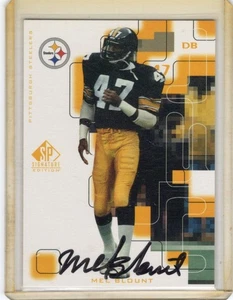 1999 SP Signature Edition Signatures Autograph Mel Blount card #ML Auto Steelers - Bild 1 von 2