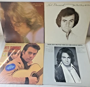 4 Neil Diamond Vinyl ~ Just for you, Serenade, Bring Flowers & Greatest Hits - Picture 1 of 22