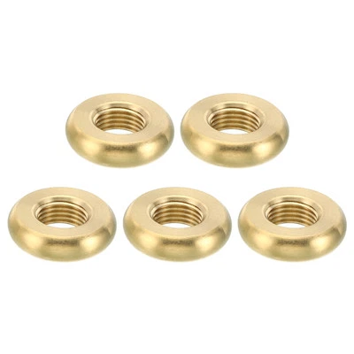 M10x1 Rund Sicherungsmutter 5 Pack Kante Flache Mutter Dünne Schraube 20.5mmx6mm - Bild 1 von 4
