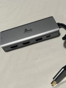 Lionwei USB C Docking Station Triple Monitor 9-IN-1 - NEW w/o Box  - Picture 1 of 5