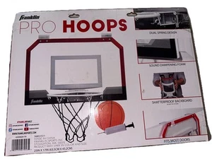 Franklin Pro Hoops bruchsicheres Backboard & aufblasbarer Basketball - Bild 1 von 2