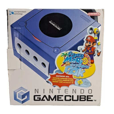 Nintendo Super Mario Sunshine Pak - Consola GameCube - Edición Alemana (Con OVP) - Imagen 1 de 4