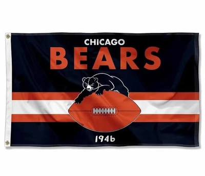 Bandera de los osos de Chicago 3'x5' vendedor de EE. UU. ¡¡Envío gratuito!!! Foto 1 de 2