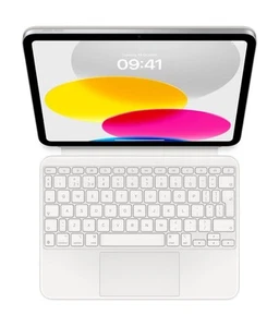 Étui folio officiel Apple iPad 10ème génération 10,9" Magic Keyboard - Blanc - Occasion - Photo 1 sur 1