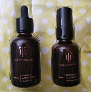 True Botanicals Chebula Active Serum 1.7 & Nourishing Cleanser 1.0 Anti-Ahing - Picture 1 of 4