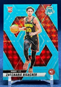 Mosaico Panini Zaccharie Risacher (RC) 2024-25 azul fluorescente/75 - Imagen 1 de 2