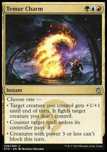 MTG Temur Charm - KTK Khans of Tarkir NM - Picture 1 of 1