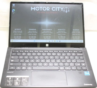 Ноутбук Gateway (GWTC51427-BK) Intel i5-1235u 2,5 ГГц - твердотельный накопитель 256 ГБ - RAM 8 ГБ - Изображение 1 из 4