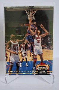 Top Rar 1992-93 Topps Stadium Club Members Choice Isiah Thomas #204 Detroit - Bild 1 von 2