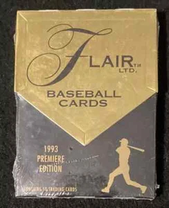 Flair Premiere 1993 paquete sellado de fábrica Chase Mike Piazza inserto? - Imagen 1 de 1