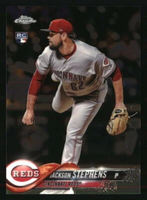 Jackson Stephens 2018 Topps Chrome #110 BASEBALL Card - Image 1 of 2