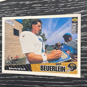 Steve Beuerlein 1996 Sammlerwahl #241 Jacksonville Jaguars - Bild 1 von 2